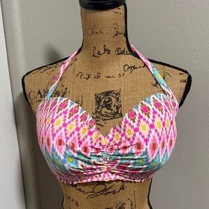 Victoria's Secret Multicolor Patterned Bikini Set